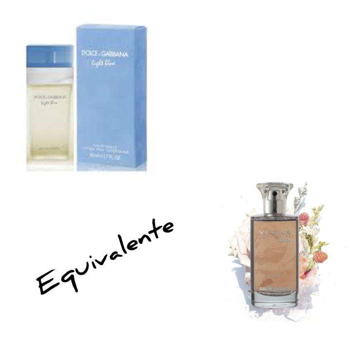 Dolce et Gabbana Parfum femme bleu clair EDP 100ml original non créateur