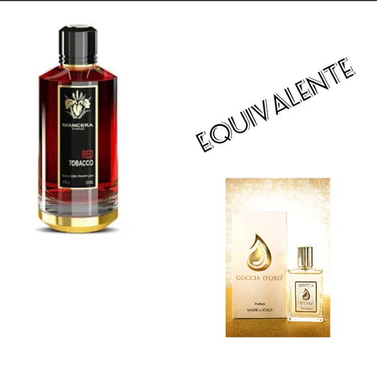 Mancera Red Tobacco equivalent men's perfume